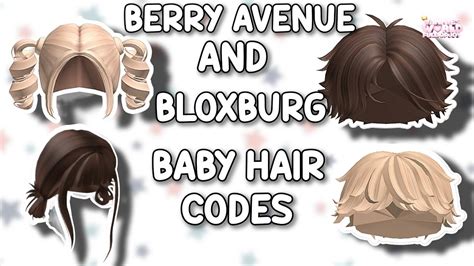 codes for hair in berry avenue